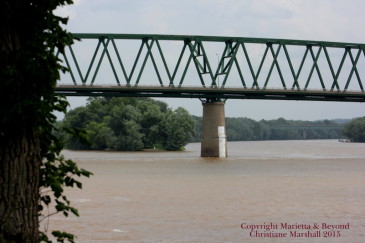 Thoughts on the Ohio River in Marietta Ohio